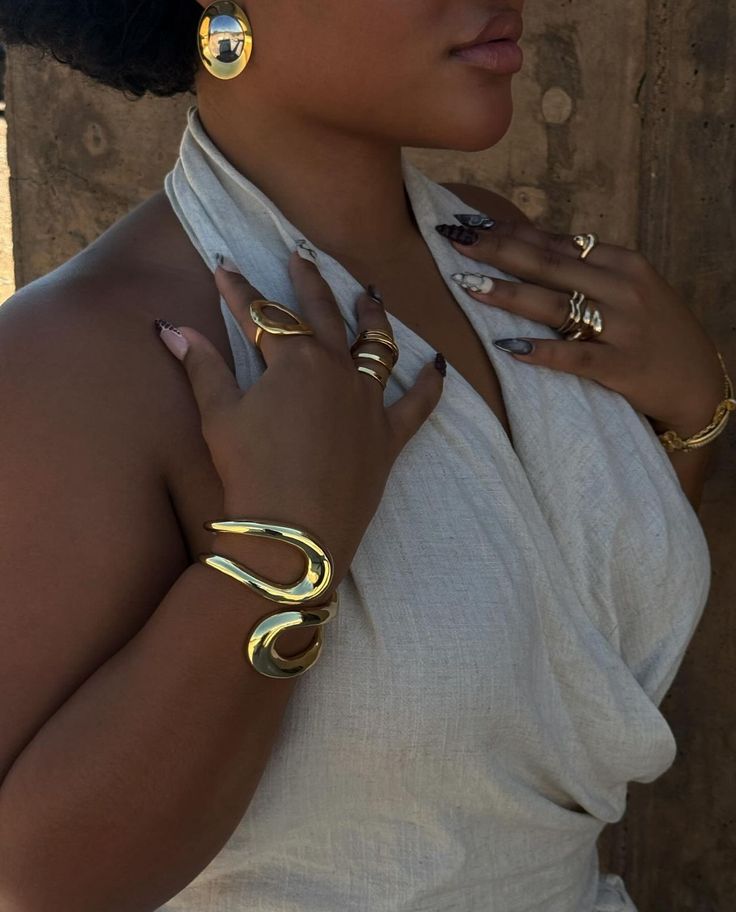 Gold Jewelry Set