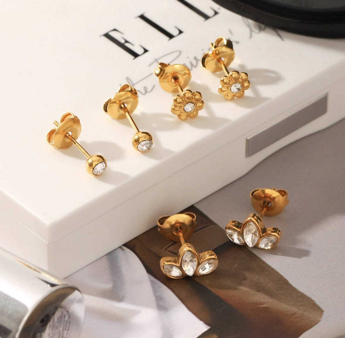 Zircon 3 set earring