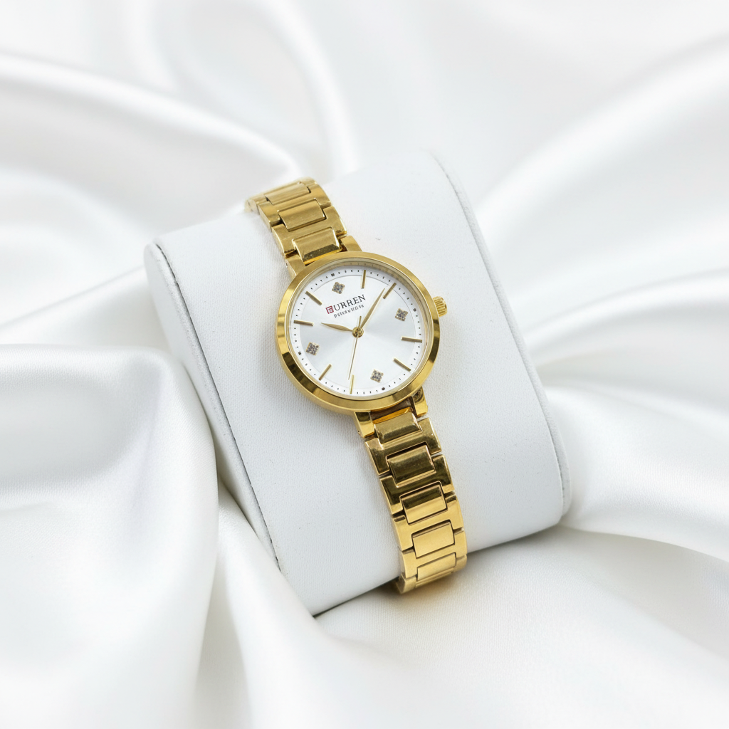 Gurren Gold-Tone Womens Watch