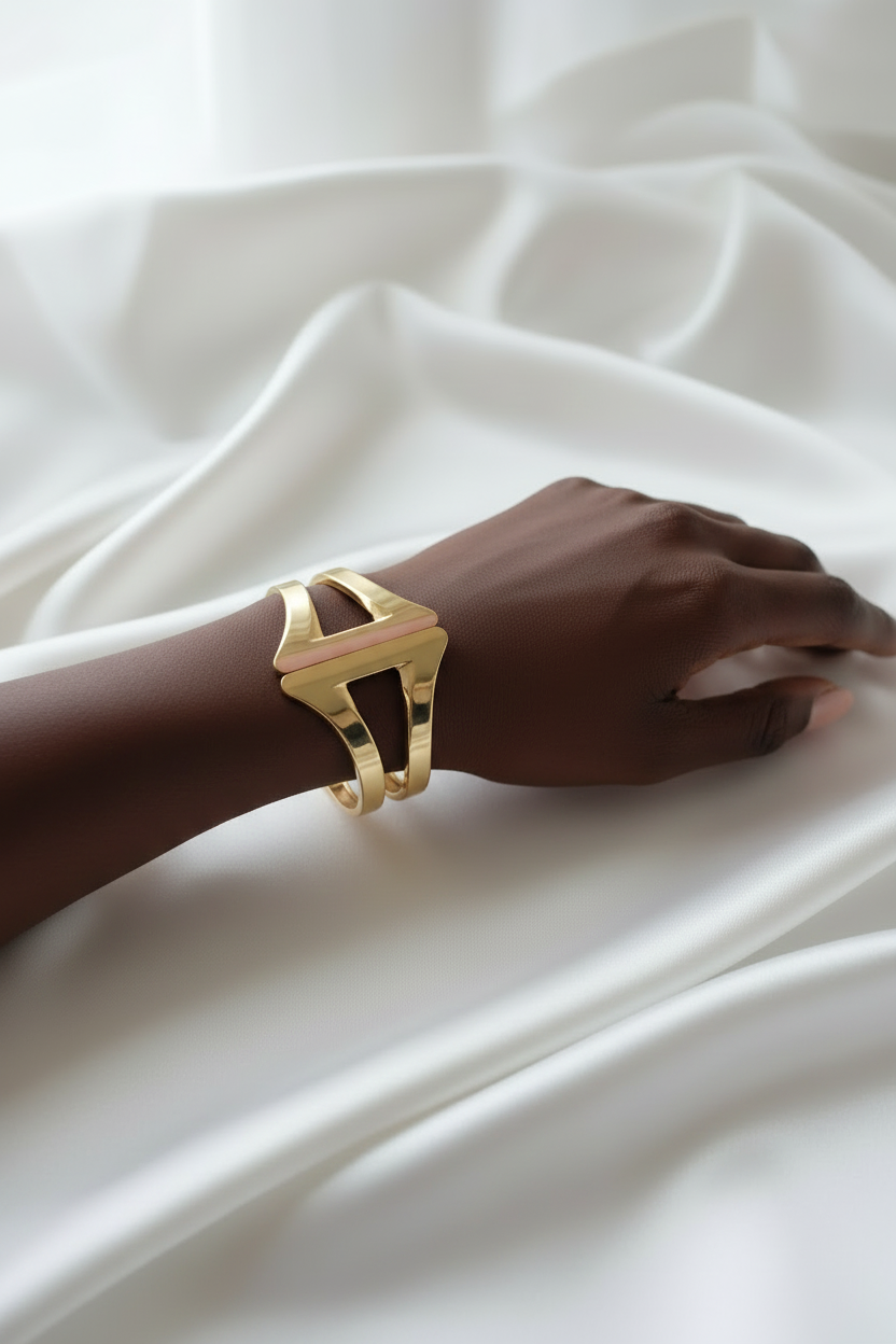 Geometric Crossbar Bracelet