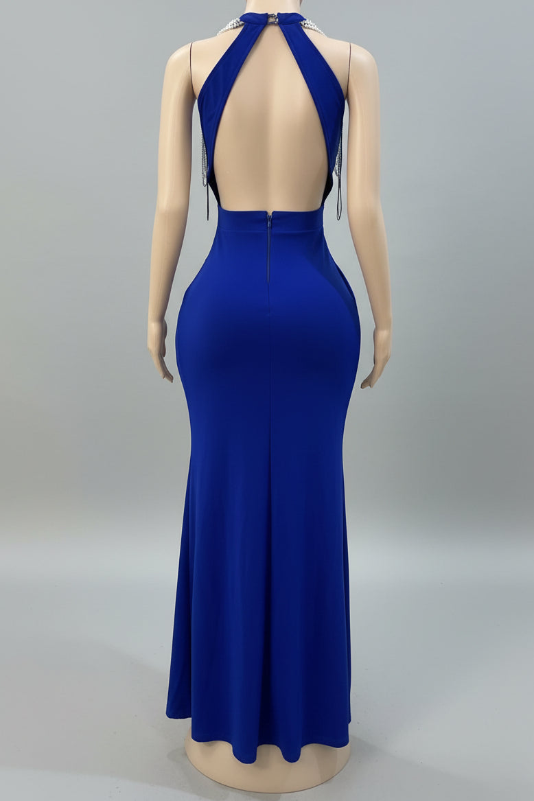 Royal Blue Long Dress