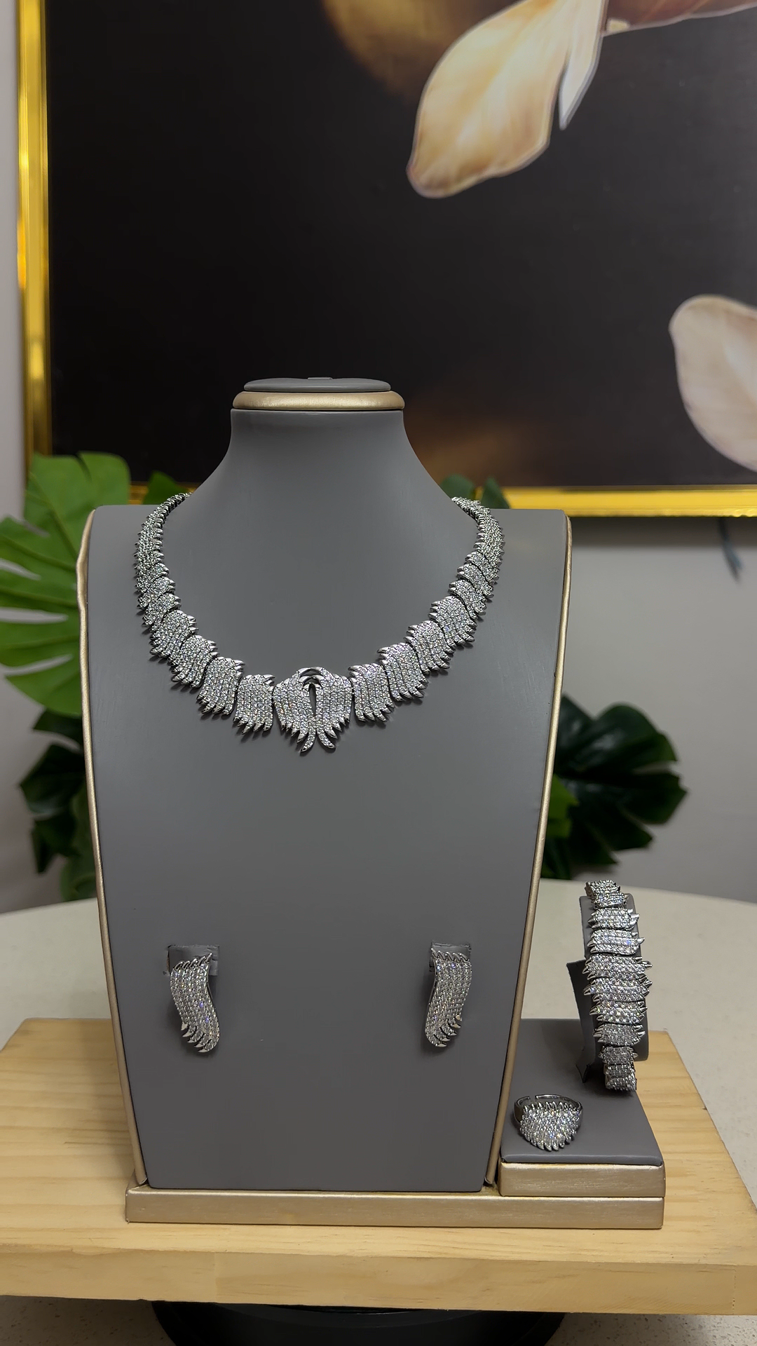 Women Zirconia 4pcs Set