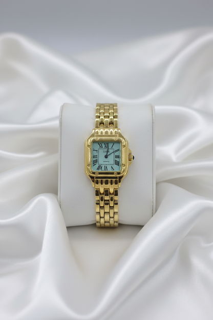 Jiali Blue Face Wristwatch