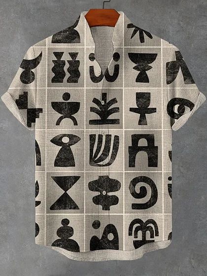 Custom Print Shirt - Symbol Graphics