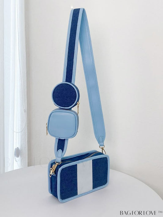 Crossbody Bag Set with Mini Coin Purse