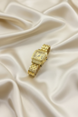 Jiali Gold Face Wristwatch