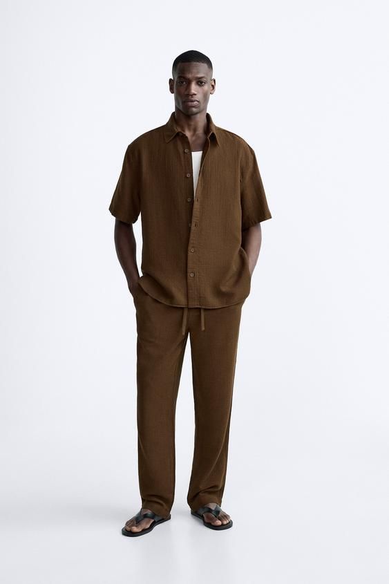 Brown Two Piece Set