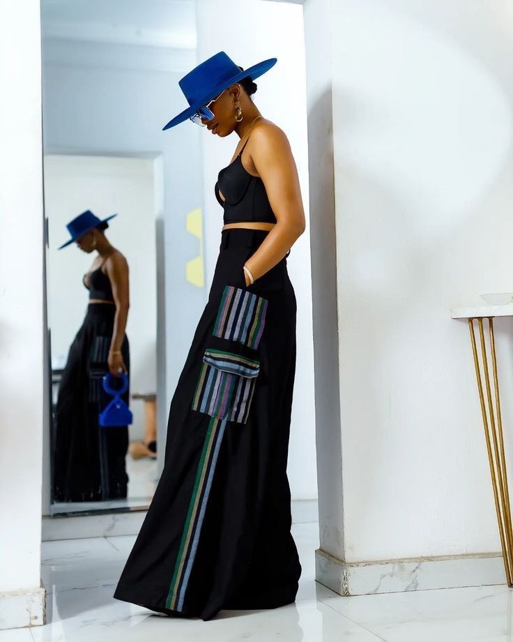 Aso Oke Cargo Pants