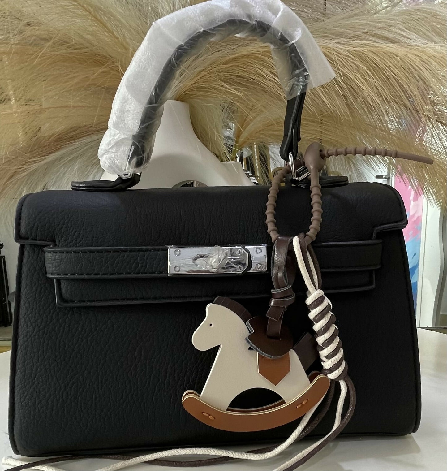 Mini Kelly-Style Bag
