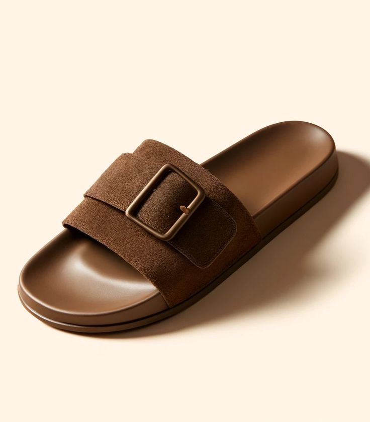 Printed Buckle Birkenstock Sandals