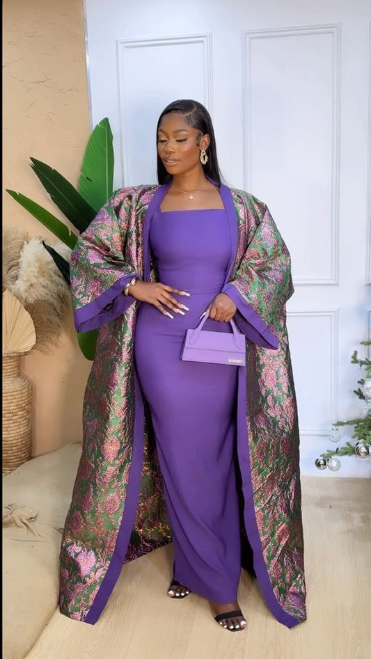 Custom Made Two Piece dress with overall jacket