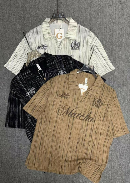 Graphic Polo Shirt