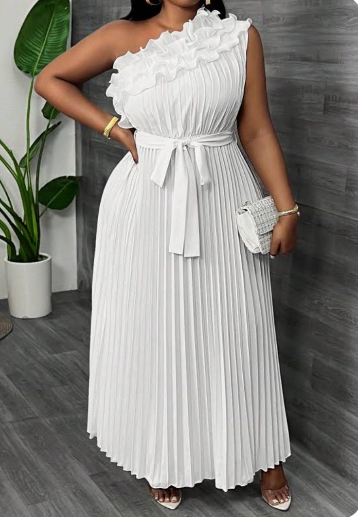 White Maxi dress