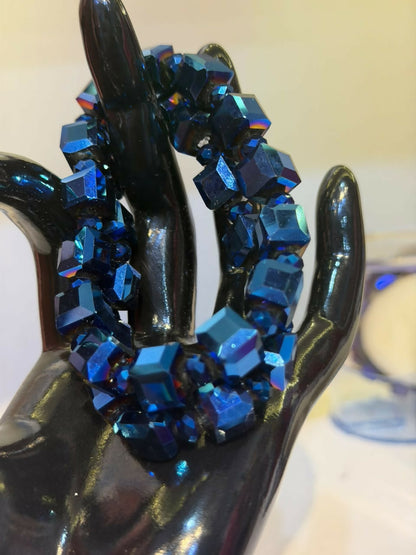Sapphire blue bracelet