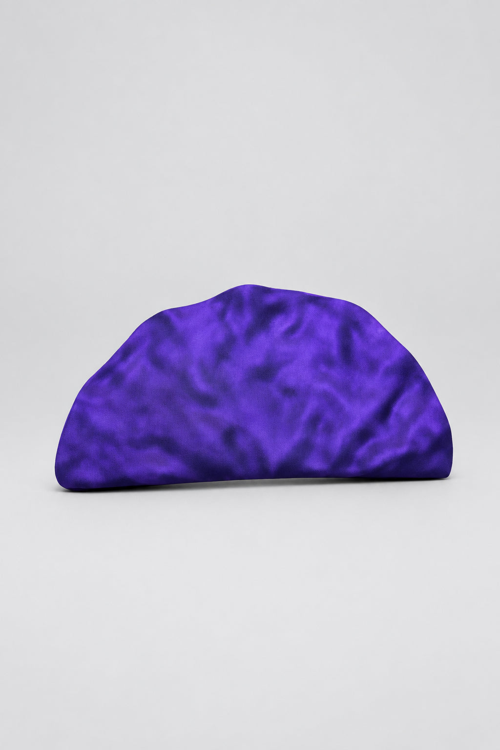 Crescent-Shaped Clutch Purse