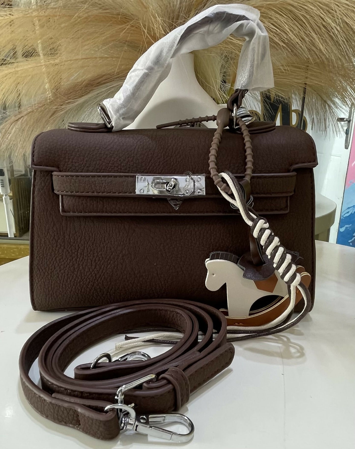 Mini Kelly-Style Bag