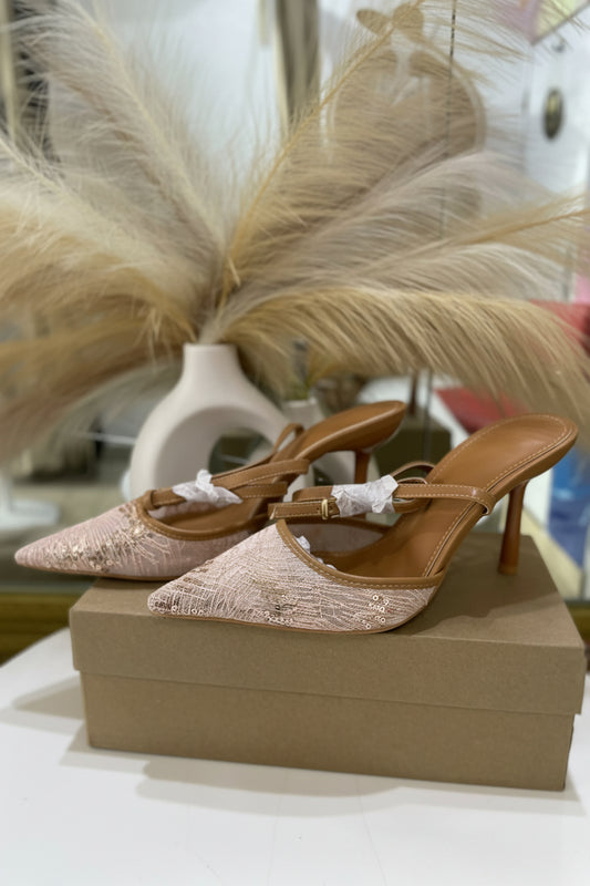 Zara Pointed Toe Heel Shoe