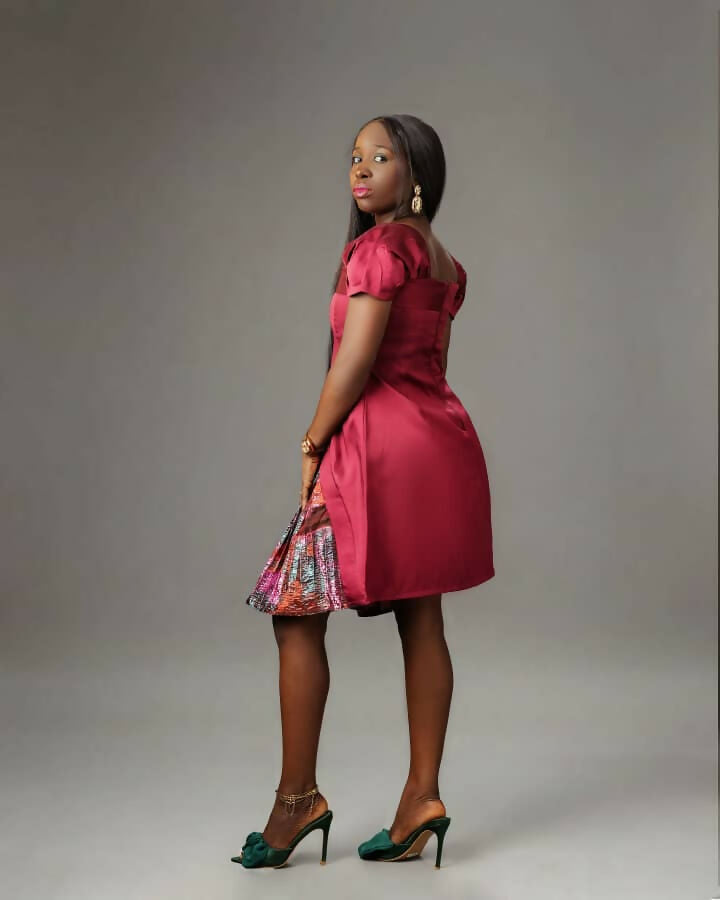 LANLÉ Romance Mikado and Sunray Mini dress