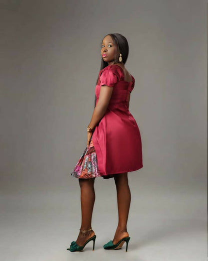 LANLÉ Romance Mikado and Sunray Mini dress