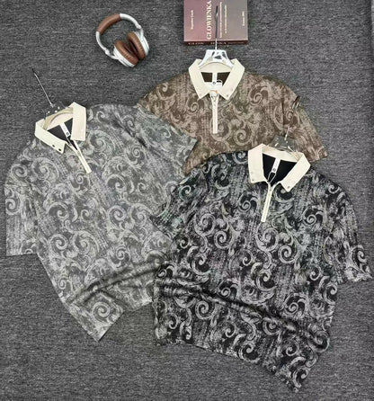 Swirl Quarter Zip Shirt