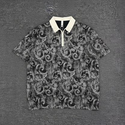 Swirl Quarter Zip Shirt