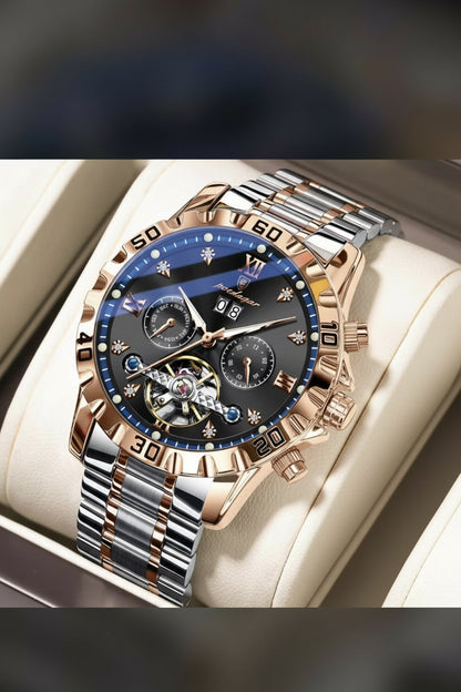 Poedagar Two-Tone Watch