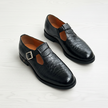 Richwanaz Black Dress Shoes