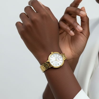 Gurren Gold-Tone Womens Watch