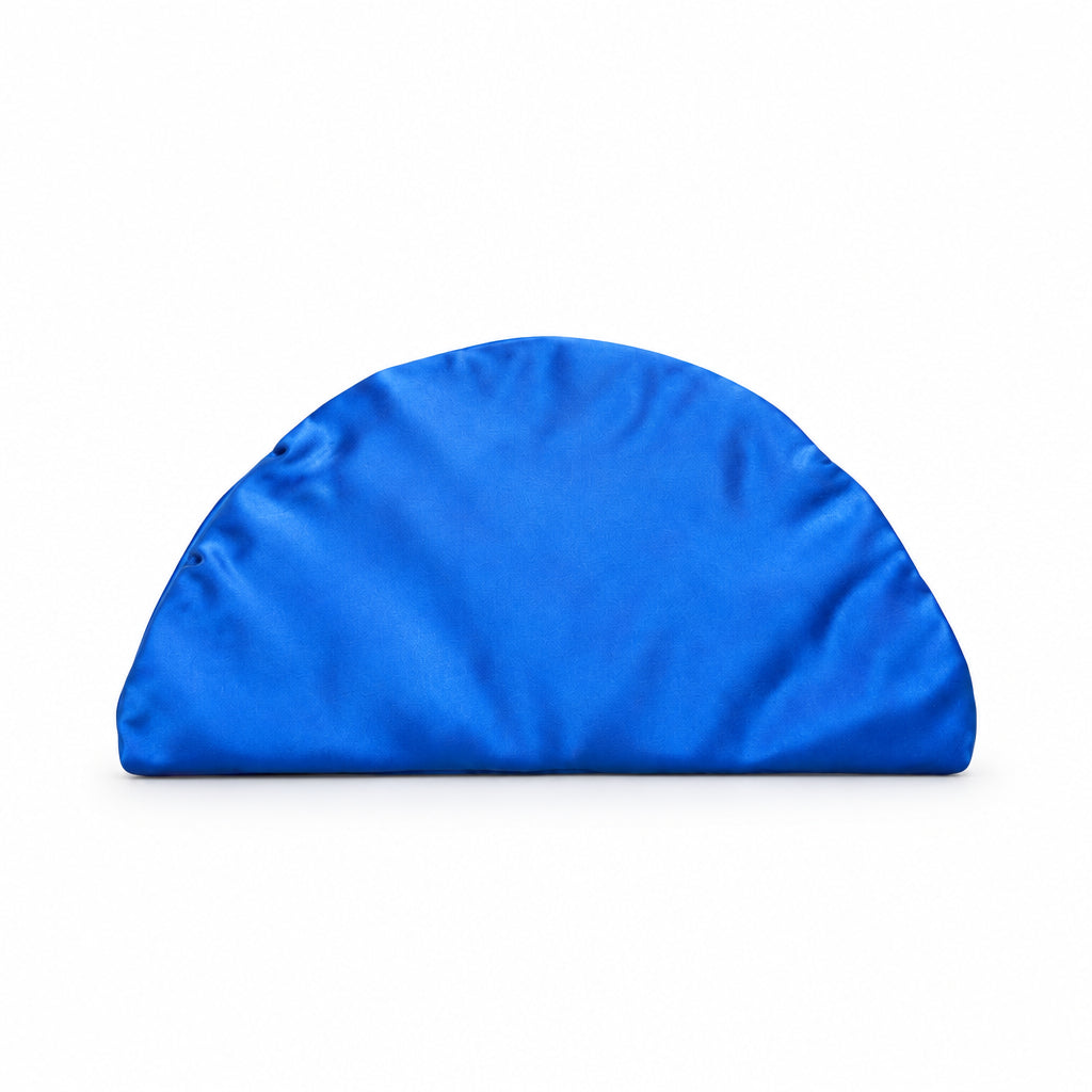 Crescent-Shaped Clutch Purse