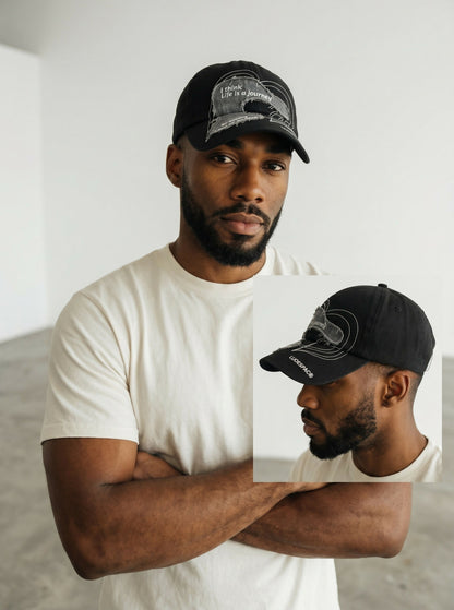 Midnight Journey Patch Statement Cap
