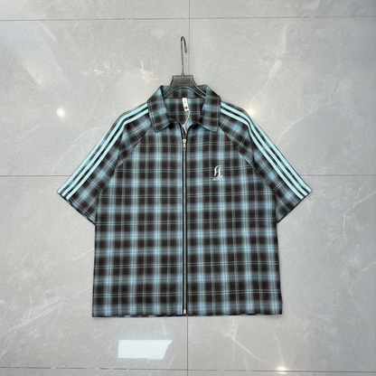 Retro Sport Zip-Up Shirt