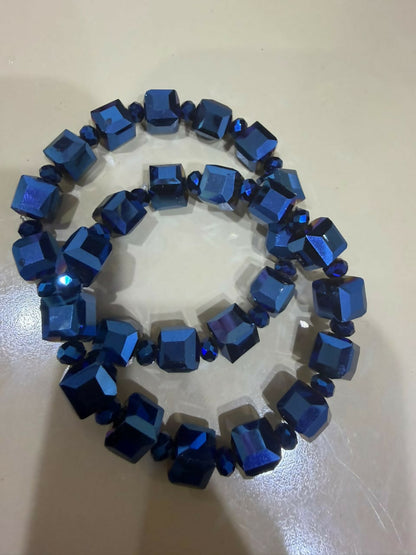 Sapphire blue bracelet