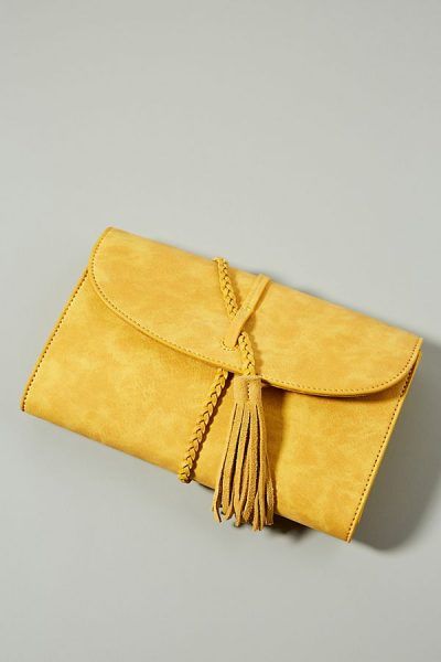 Simple Women's Wallet- Yellow