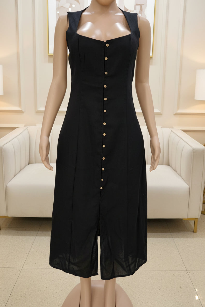 Sleeveless Midi Dress