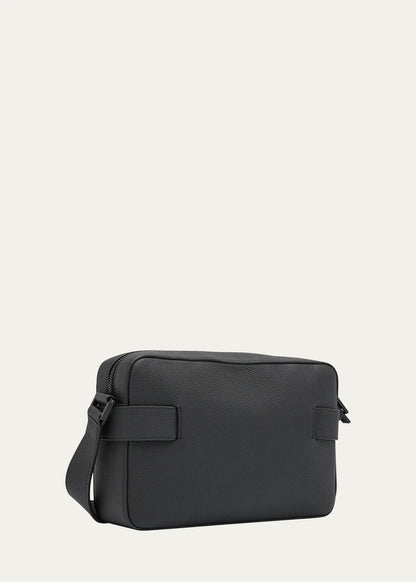 Men's Gancini Buckle Crossbody Bag