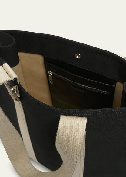 Men's Grosgrain Messenger Tote Bag