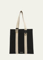 Men's Grosgrain Messenger Tote Bag