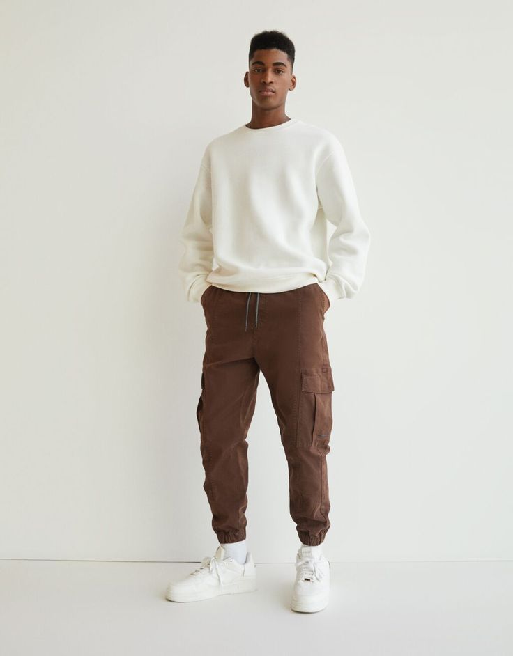 Brown Cargo Pants