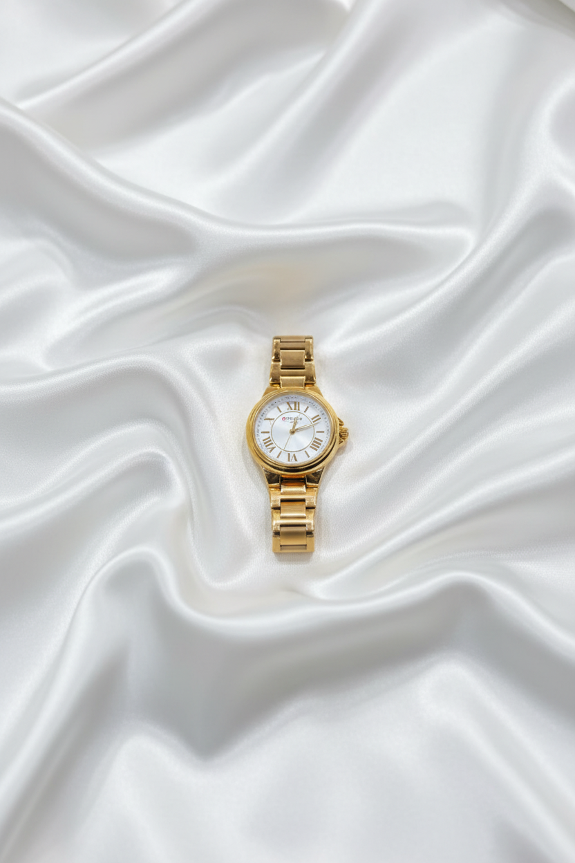 Gurren Gold Tone Watch
