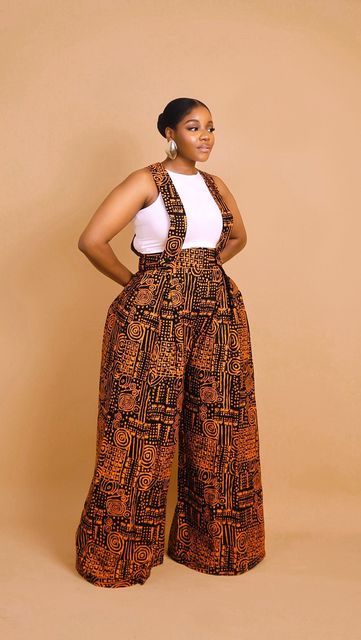 Custom Ankara Jumpsuit