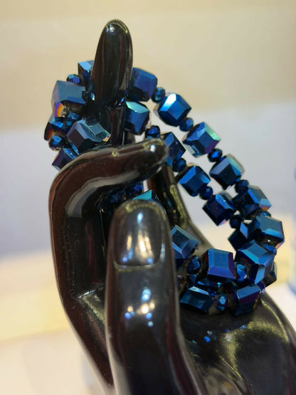 Sapphire blue bracelet
