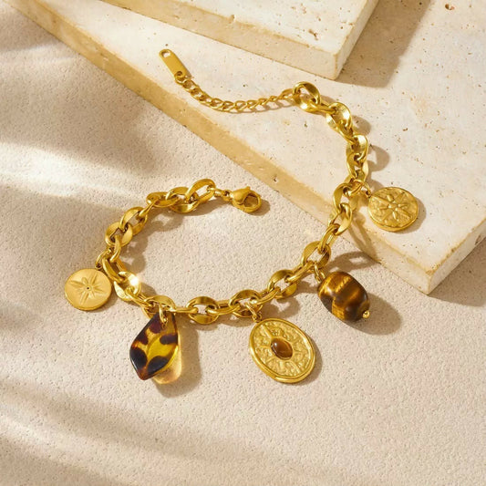 Vintage charm bracelet