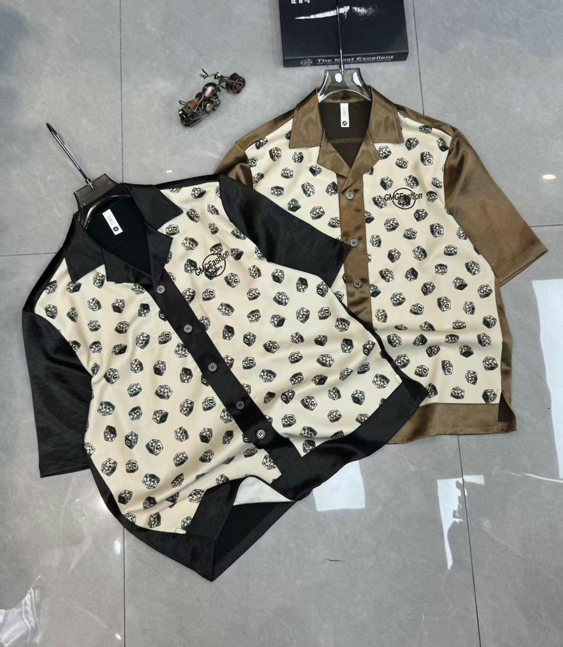 Satin Camp Shirt