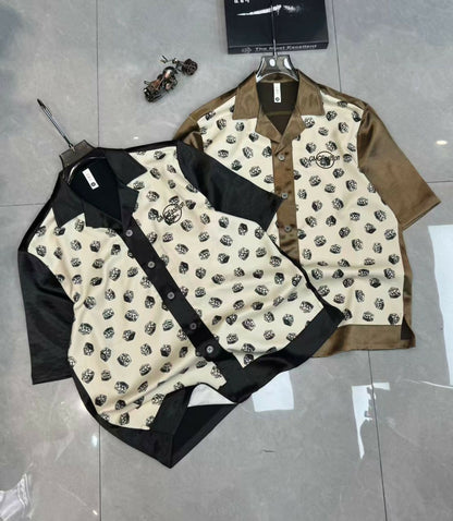 Satin Camp Shirt