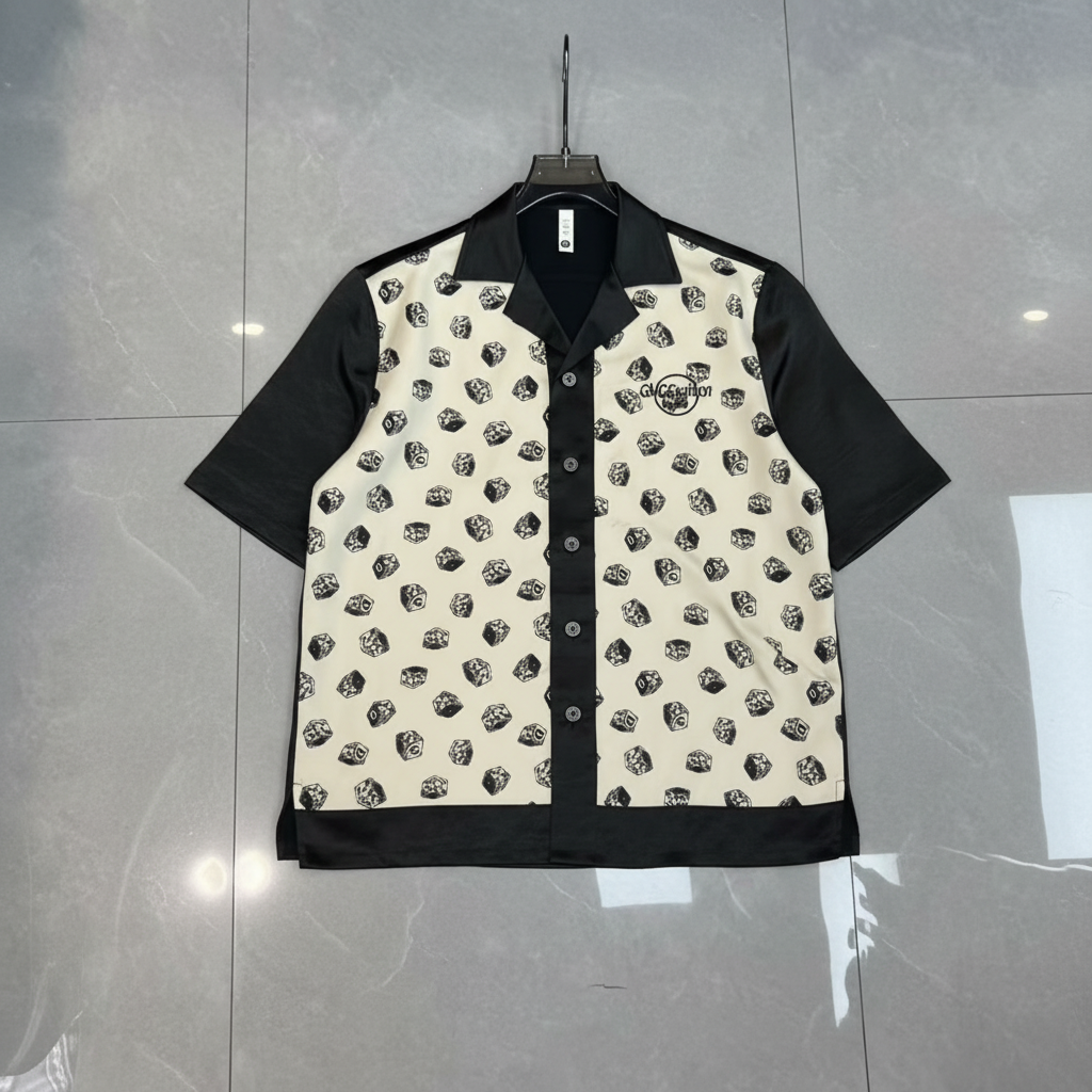 Satin Camp Shirt