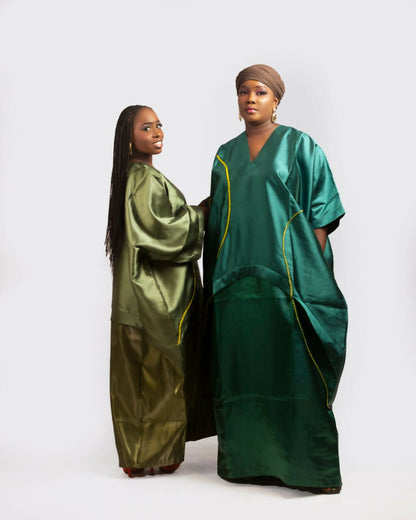 LANLÉ Romance Two Toned Mikado Boubou