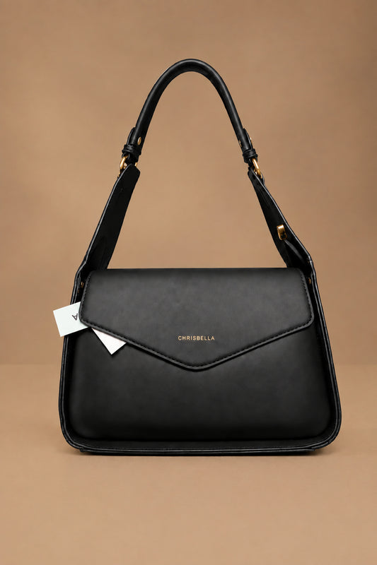 Leather Flap Shoulder Bag