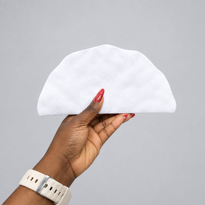 Crescent-Shaped Clutch Purse