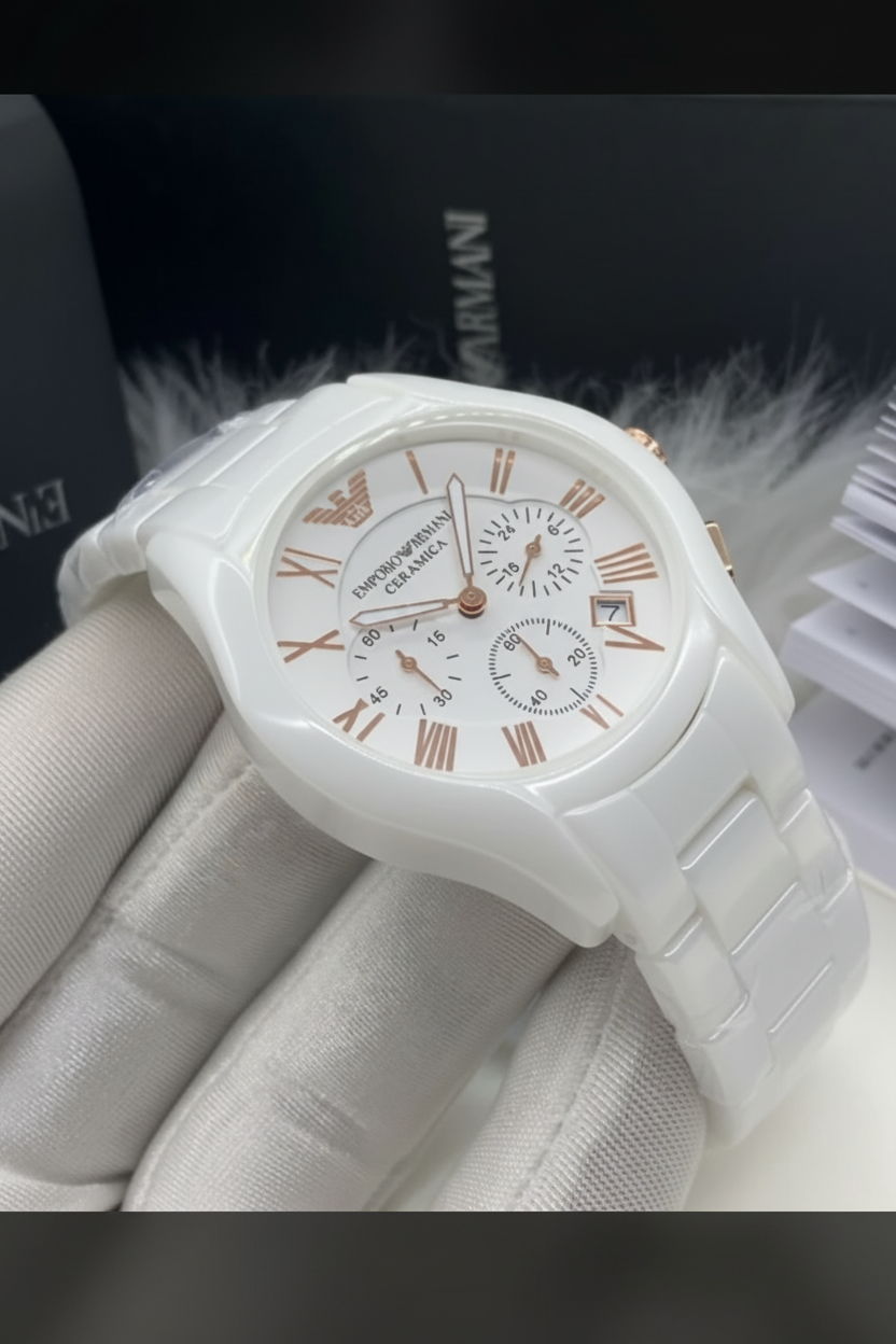 Emporio Armani Black Stainless Steel