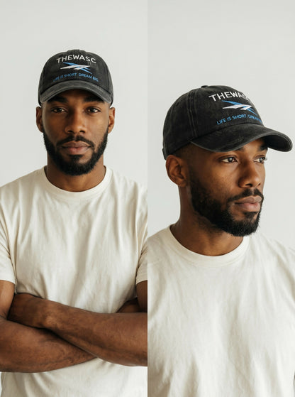 THEWASC Dream Big Premium Washed Baseball Cap